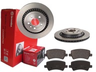 BREMBO ZADNÉ DISKY, DESTIČKY, VOLVO XC60 I 302MM