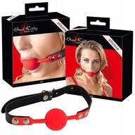 RED SILICONE BAD KITTY gag