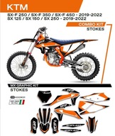 Sada nálepiek UFO pre cross KTM SX 125 2020 MX