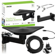 DVB-T2 ANTÉNA 4K HD MUX8 ACTIVE 360