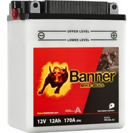 BANNER YB12AL-A2 batéria 12V 12Ah 170A ŚLĄSK P+