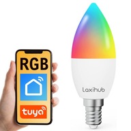 Bezplatná apk inteligentnej žiarovky Tuya Alexa RGB E14