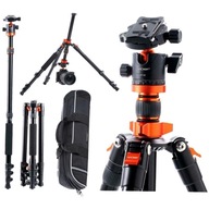 Monopod 2v1 statív K&F Magnesium 3D hlava 10kg