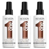 REVLON UNIQ ONE SET: 3X KOKOSOVÁ ÚPRAVA 10V1