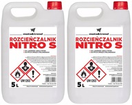 Rozpúšťadlové riedidlo NITRO S 2X5L PL