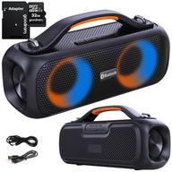 BLUETOOTH REPRODUKTOR MANTA SPK216 XBASS RADIO TWS hlasový asistent SDHC Set 32 ​​GB