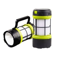 SOLAR TORCH LED CAMPING LIGHT POWERBANK USB