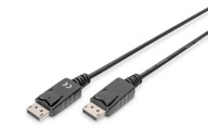 Prepojovací kábel Digitus DisplayPort so západkou