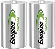 2x ENERGIZER Power Plus D R20 HR20 NH50 batérie 1,2V 2500mAh