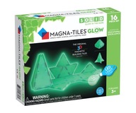 Sada magnetických blokov Magna-Tiles GLOW 16 kusov