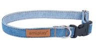 AMI PLAY DENIM NASTAVITEĽNÝ GOLIER PRE PSA 20-35cm S