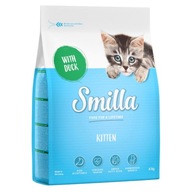 Suché krmivo pre mačky Smilla Kitten kačica 4 kg