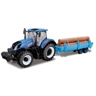 BBurago, model New Holland Farm traktor s prívesom