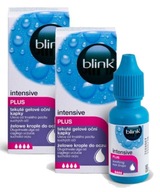 2 x Blink Intensive Plus OČNÉ KVAPKY 10ml