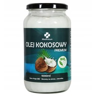 KOKOSOVÝ OLEJ, nerafinovaný, za studena lisovaný EXTRA PANENSKÝ 1000 ml