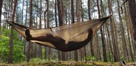 Hojdacia sieť ULTRALIGHT ZEN / tmavá olivová 3m Bushmen