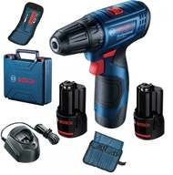 Vŕtací skrutkovač Bosch GSR 120-LI 2x 2,0Ah 06019G8002