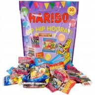 Mini balenia Haribo Hip Hip Hurá Gummies 484g 30ks