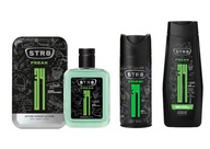 STR8 FREAK SET 3 kusy ASL 100ml + SPREJ 150ml + GEL 400ml