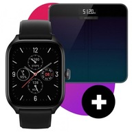 Inteligentné hodinky Amazfit GTS 4 Infinite Black + inteligentná váha