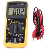 Digitálny prúdový multimeter DT9205A LCD digitálny