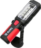 YATO DIELENSKÁ LAMPA 2V1 LED 8+1 MAGNET YT-08513