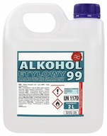 ETYLALKOHOL 99,9% ETHANOL LAHOK, DEHYDRATOVANÝ, ÚPLNE DENOVANÝ 2L