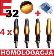 Smerovky plávajúce 12LED 4 kusy + istič