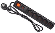 Acar Power strip F5 3M čierny