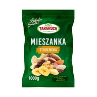 ŠTUDENTSKÁ ZMES ORECHY BANÁNY 1kg SIVÁ HRACH