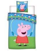 LICENČNÉ POSTEĽNE 160x200cm 100% BAVLNA PEP_01 peppa prasiatko