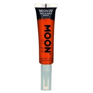 UV FACE BODY PAINT MoonGlow Orange so štetcom