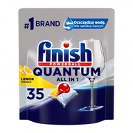 Finish All-in-1 Lemon kapsule do umývačky riadu 35 ks