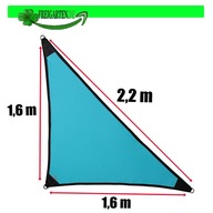 Vodeodolná tienidlo plachta 2,2x1,6x1,6