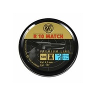 RWS R10 Match 4,5 mm 0,45 g pelety, 500 ks.