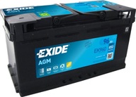 AGM BATTERY EXIDE START-STOP 96AH 850A