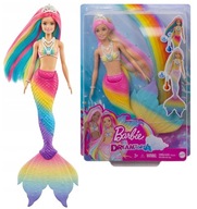 BARBIE MERMAID RAINBOW BÁBIKA PREMENA GTF89