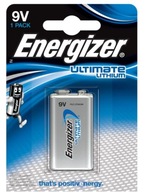 Energizer 9V LA522 ULTIMATE LÍTIOVÁ lítiová batéria