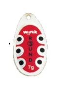 WIREK SPINNER ROUND 1 STRIEBORNÝ 2,5g