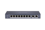 HIKVISION POE SPÍNAČ DS-3E0310P-E/M 10-PORT.