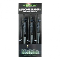 Hybridný klip Korda Leadcore Leader - Weed