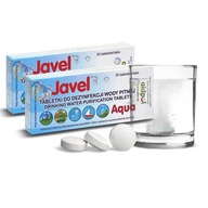 JAVEL 40 ks TABLETY 5V1 NA ÚPRAVU PITNEJ VODY - AKTÍVNA DEZINFEKCIA