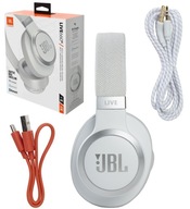 NOVÉ bezdrôtové slúchadlá do uší JBL Live 660NC, BIELE