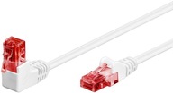 LAN Patchcord kábel CAT 6 U/UTP 1x90 BIELY 10m