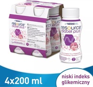 Nestlé Resource DIABET PLUS - jahoda 4x200ml