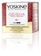 Krém proti vráskam Yoskine Geisha Gold Secret 65+