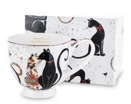 Elegantný pohár Jumbo Porcelain Cats Collection