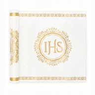 Communion Table Runner IHS Gold Inscription Table Decoration LARGE 30x500cm