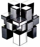 3X3 Cube Asymetric Mirror Silver Ss