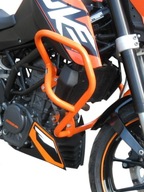 Nárazové tyče HEED KTM 125 DUKE (11-16) - oranžové